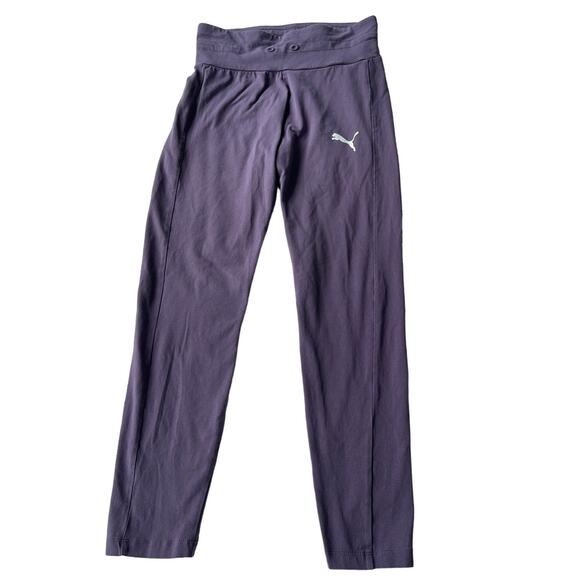 PUMA Leggings Purple Women Sz M Gently Used - Picture 1 of 8